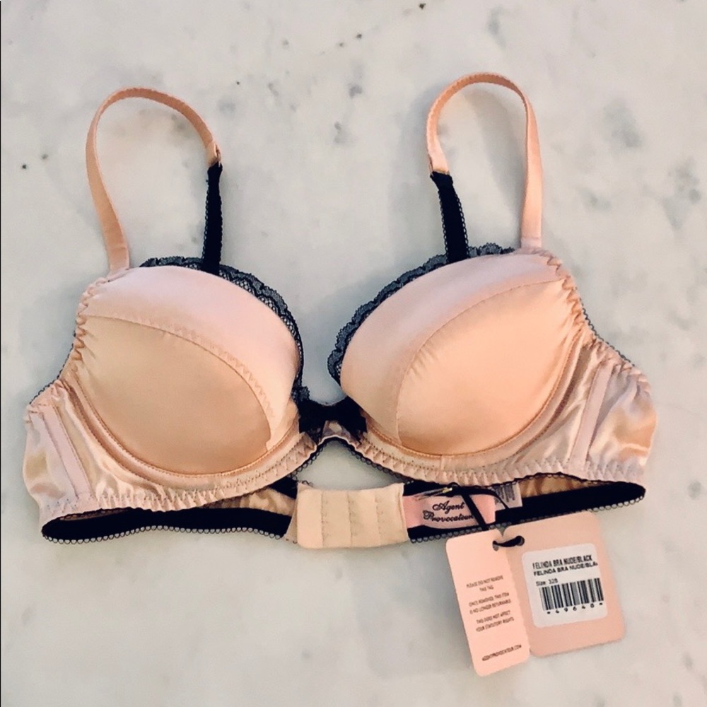 Agent Provocateur Silk Bra